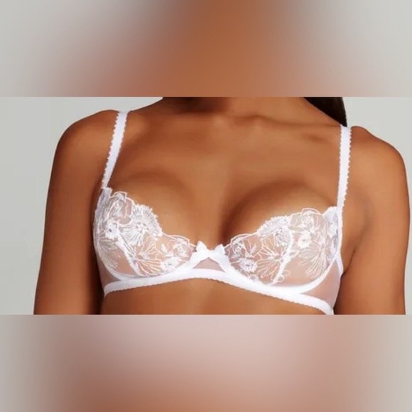 Agent Provocateur Other - Agent Provocateur White Floral Lace Bra